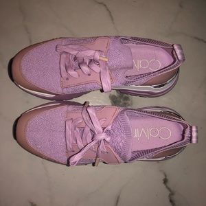 Pink CK sneakers